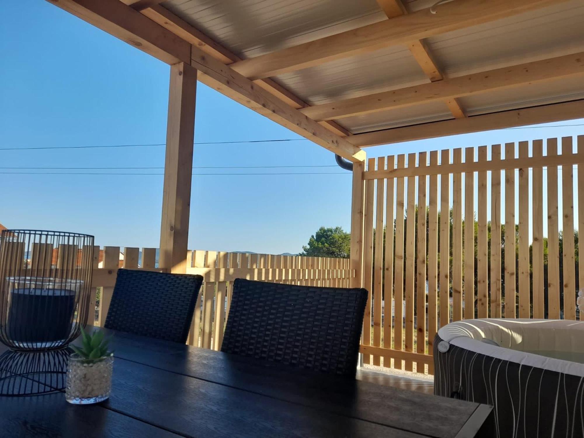 Tiny House Lily With Jacuzzi Apartment Sveti Filip i Jakov Exterior photo